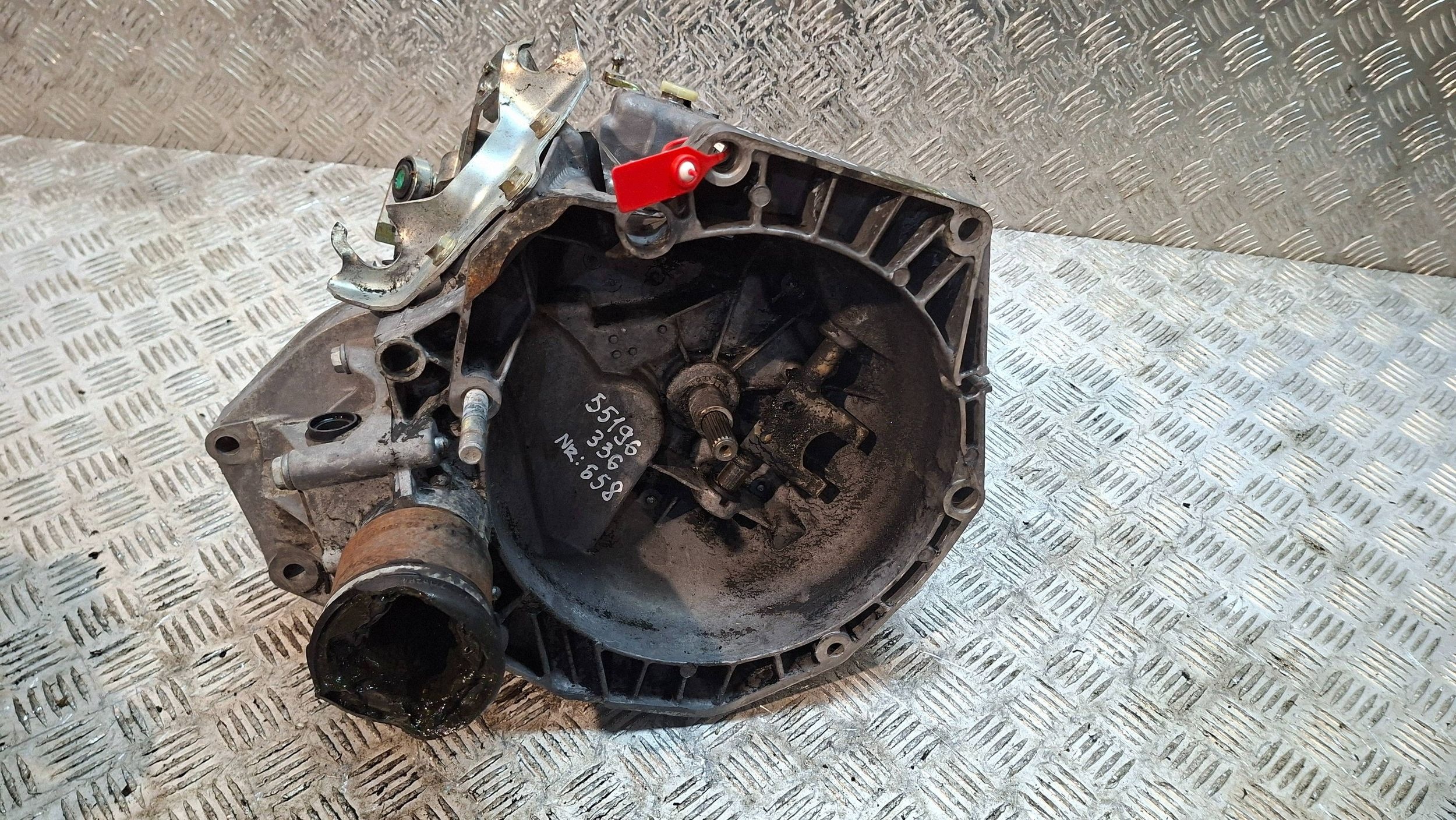 gearbox, 55196336 FIAT 500 1.3 JTD 2007