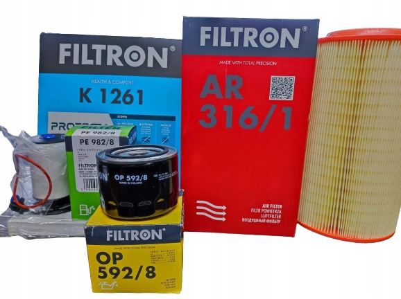 Zestaw filtrów FILTRON Fiat Ducato 2.3 JTD 18-