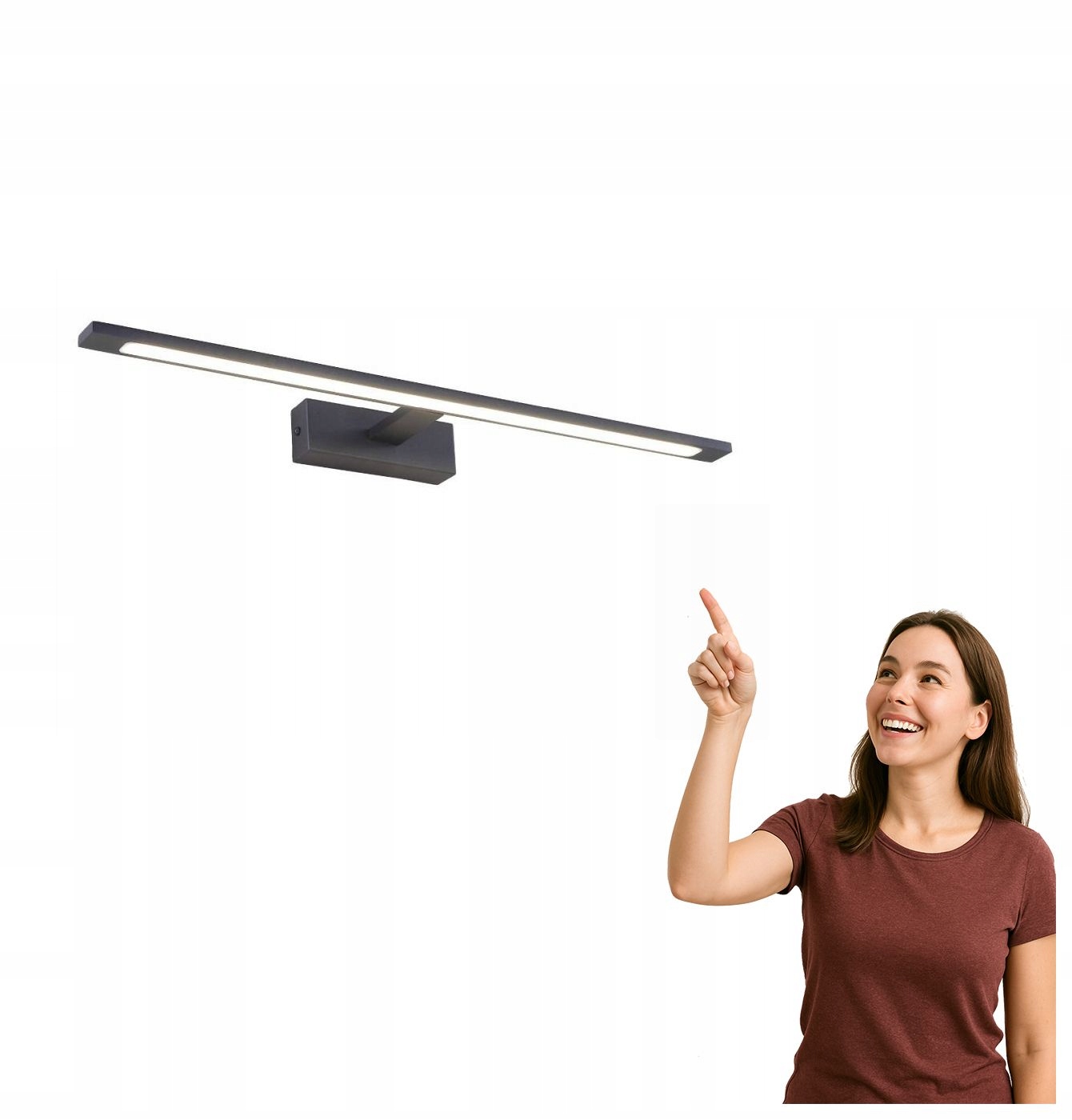 Led nástenné svietidlo Alter W89443-20W-BK Zuma Line