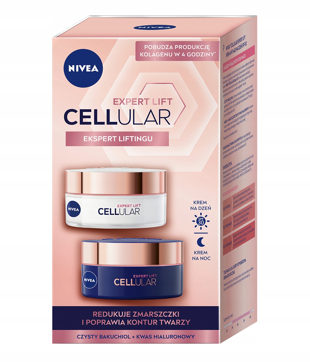 Nivea Cellular Expert Lift denní krém na noc SPF30