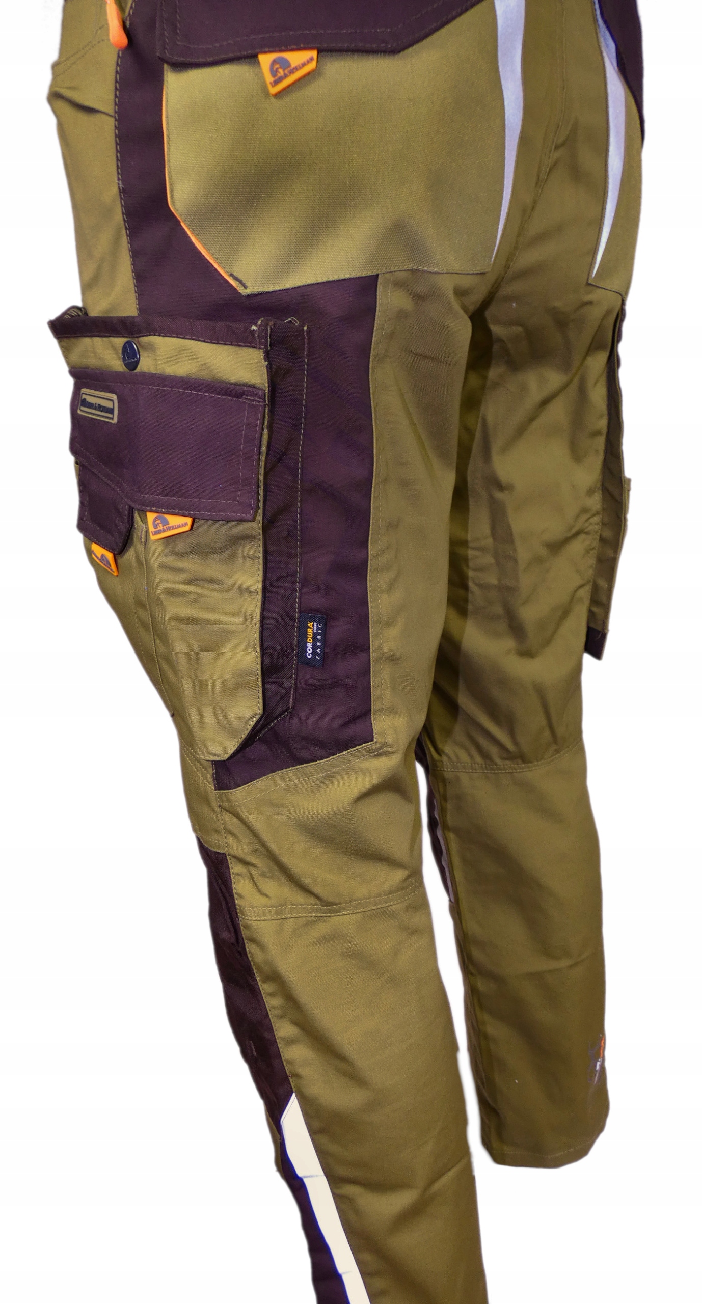 SPODNIE robocze CORDURA LEBER&HOLLMAN KHAKI Rozmiar 48