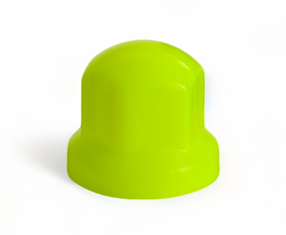 1000 x Kryt špendlíka na kolesá Kapsle Klopačky Špilky 33 Tir nízke Fluo