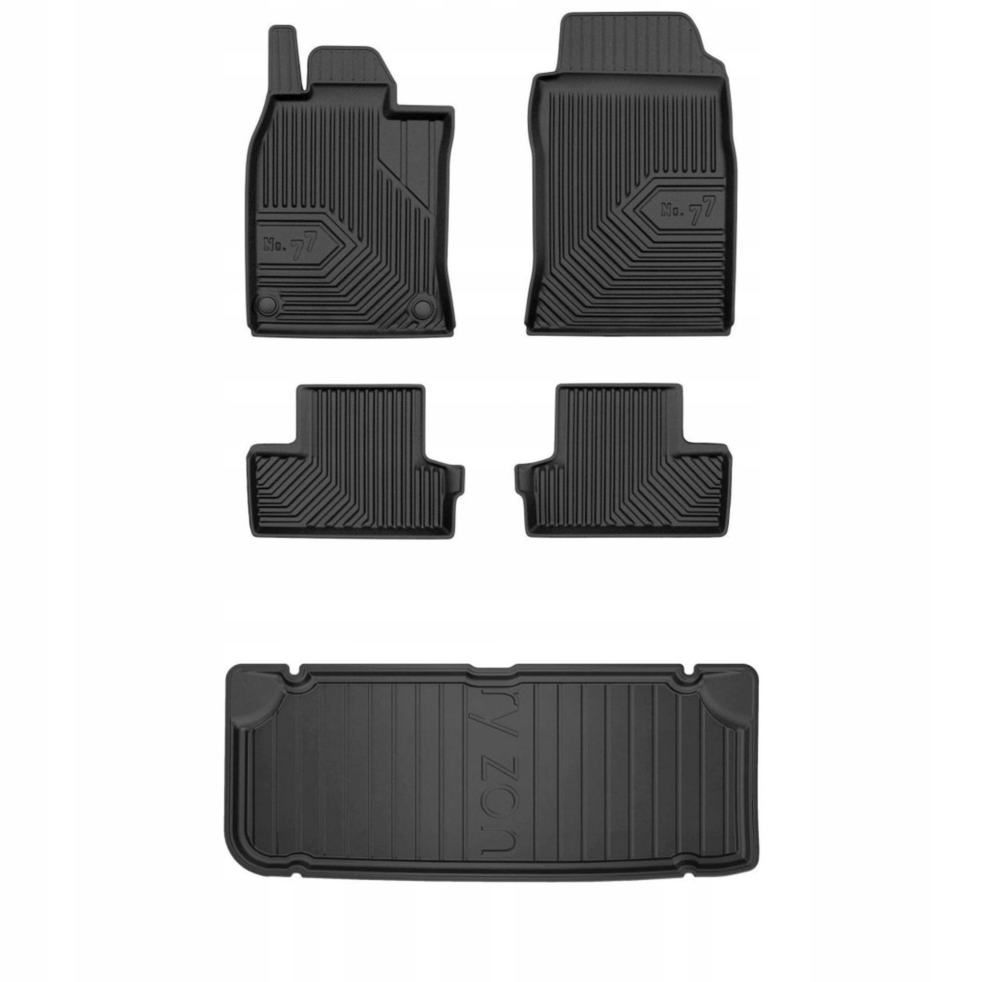 Gumová sada koberčekov a rohoží Mini One I 2001-2006