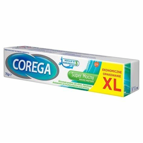 

Corega Krem, Klej Do Protez XL 70G Mocno Miętowy
