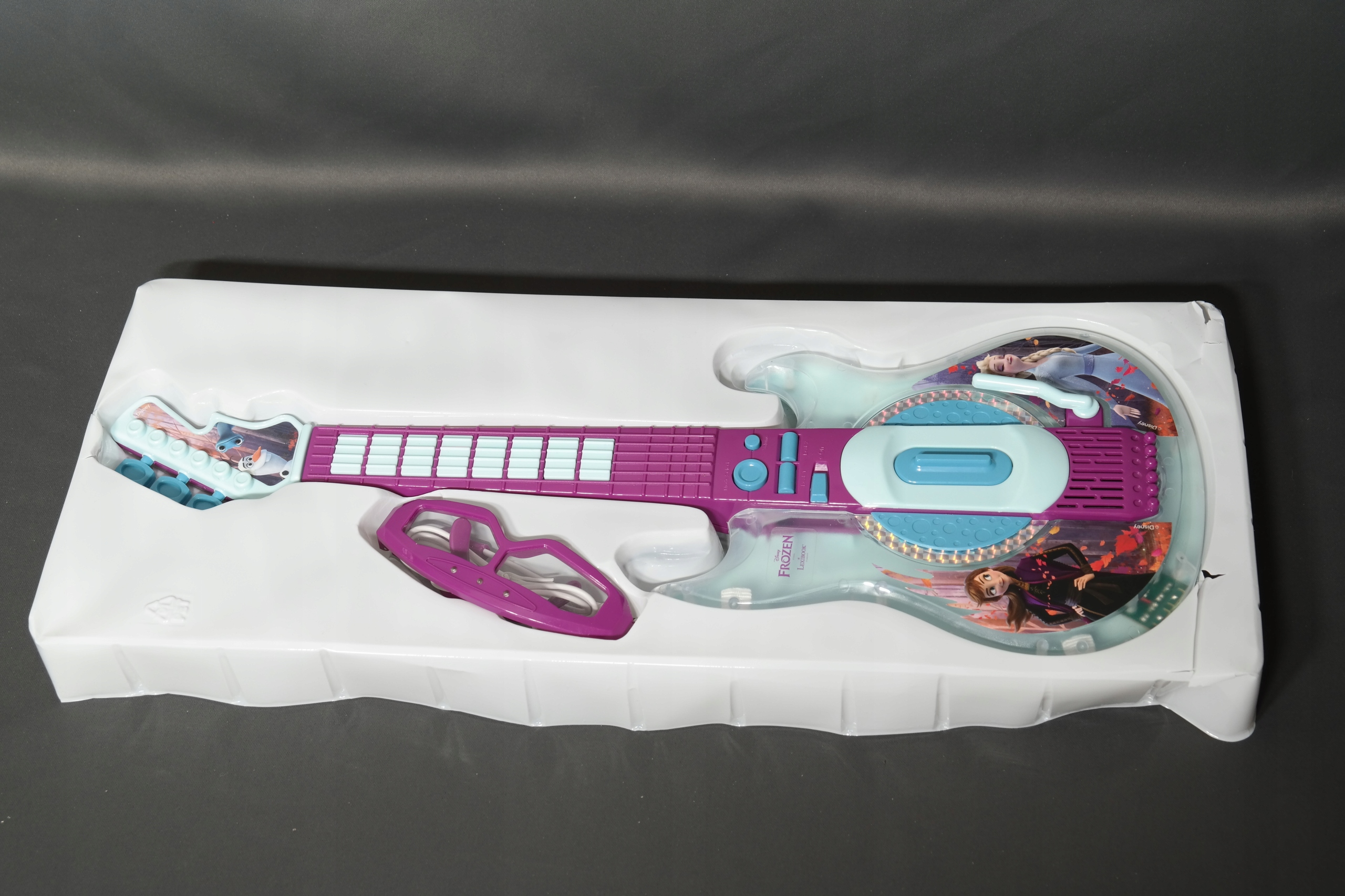 Gitara elektroniczna Disney Kraina Lodu z mikrofonem Marka Lexibook