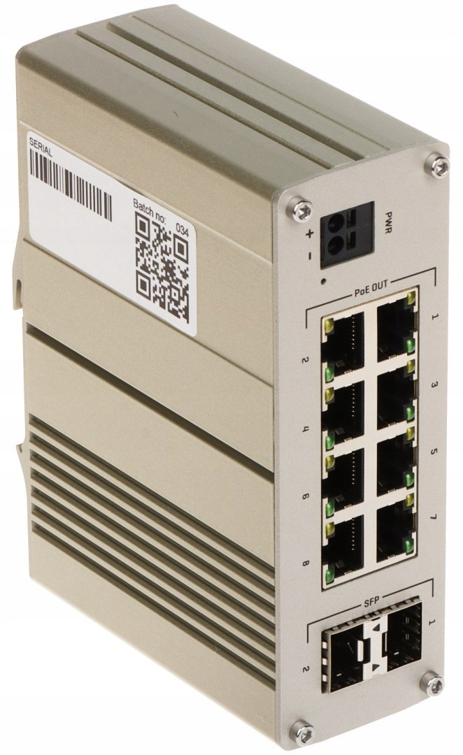 Priemyselný Switch Poe TSW200 8-PORTOVÝ Sfp Teltonika