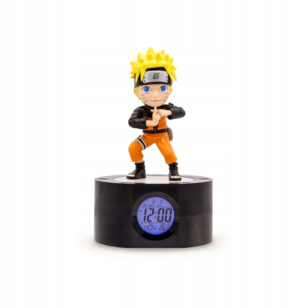 Budík Naruto Shippuden se světlem Naruto 18 cm