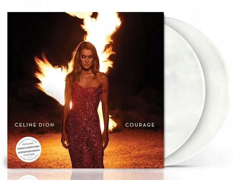 Dion Céline: Courage (Coloured Pearl & White Vinyl) 2Vinyl (lp)