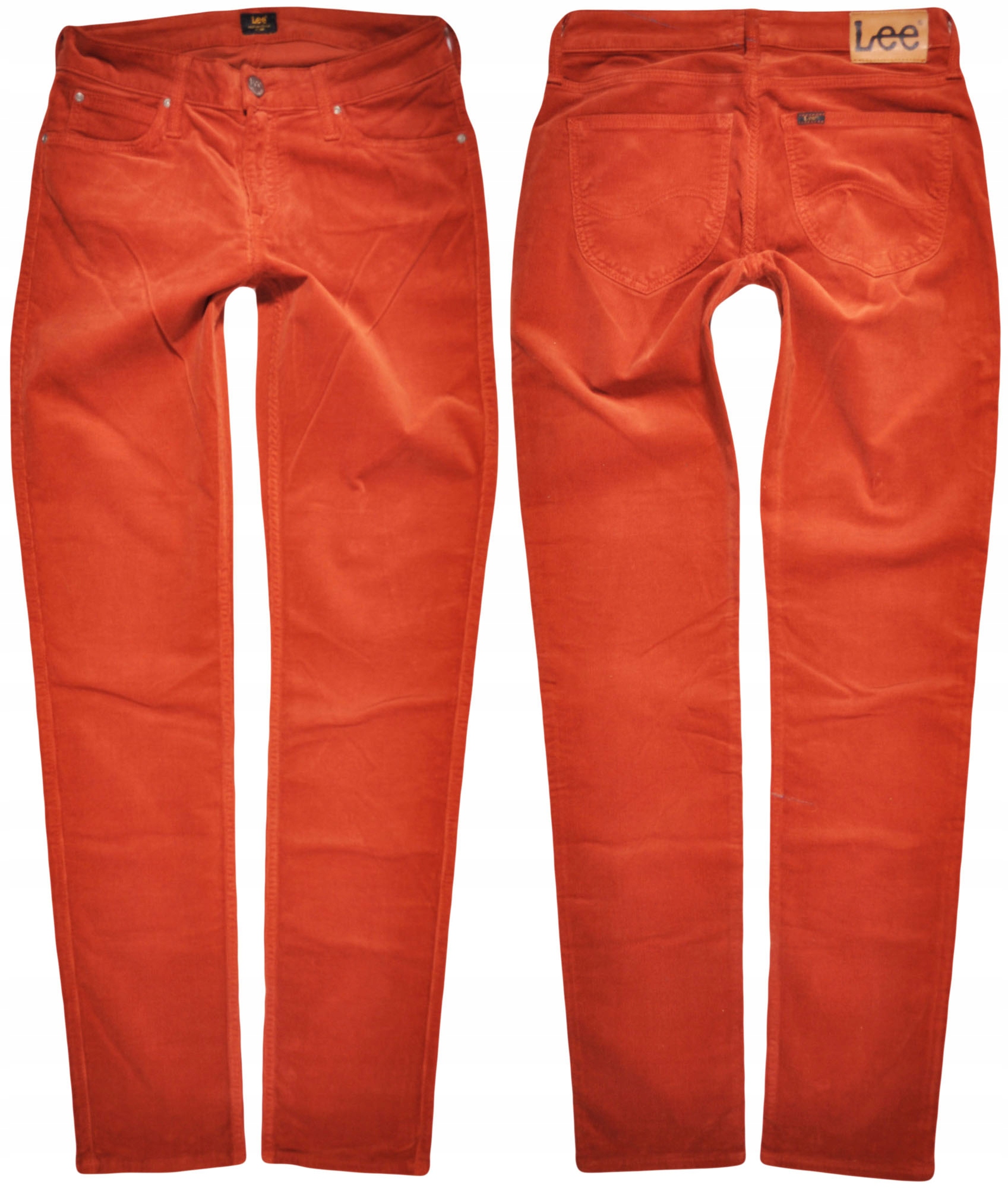LEE spodnie CORDUROY jeans ELLY _ W32 L33