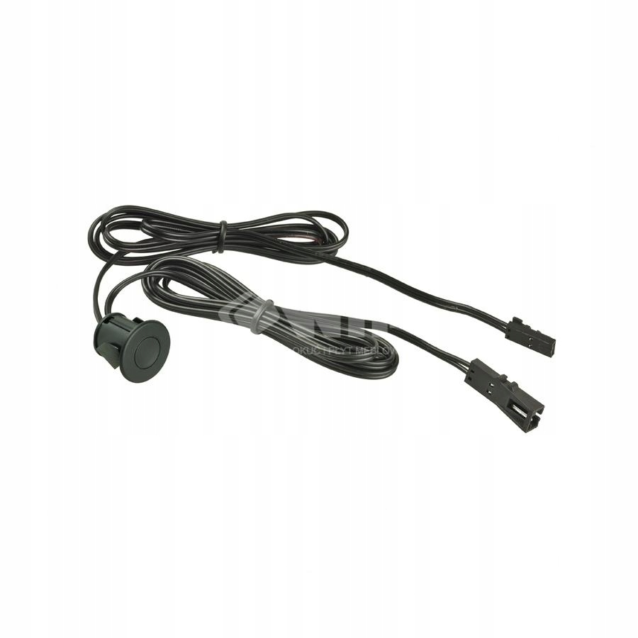 Wyłącznik przyciskowy ze ściemniaczem 12V czarny