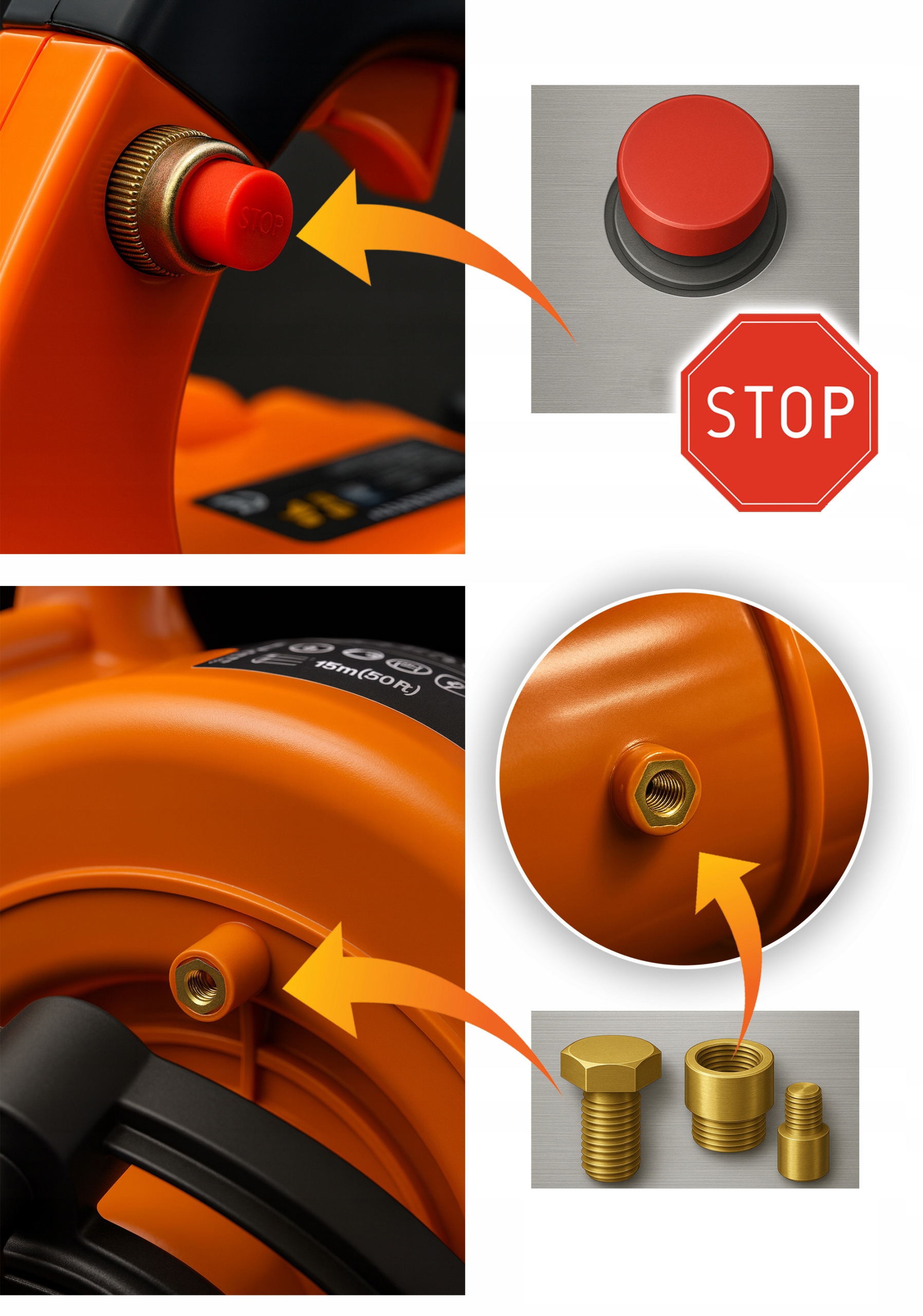 DMUCHAWA SPALINOWA OGRODOWA ODKURZACZ z ROZDRABNIACZEM LIŚCI MP0080 Majster Stan opakowania oryginalne