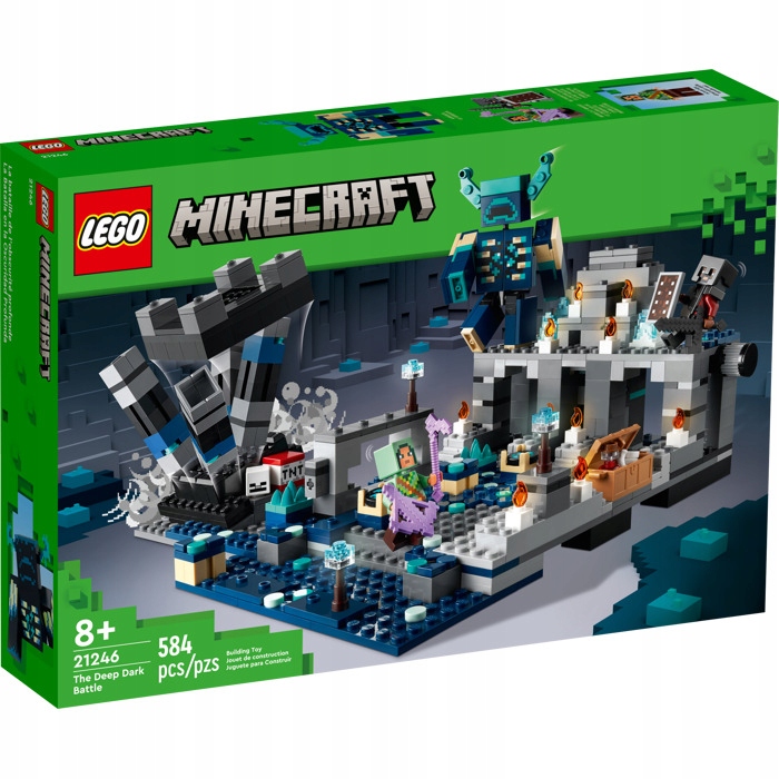 

Lego Minercraft 21246 Bitwa w mrocznej głębi
