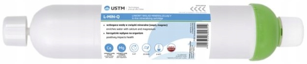 FILTR WODY KPL.WKŁADÓW OSMOZA RO6 NA WĘŻYK+MEMBRA. Model KPL.RO6q.M