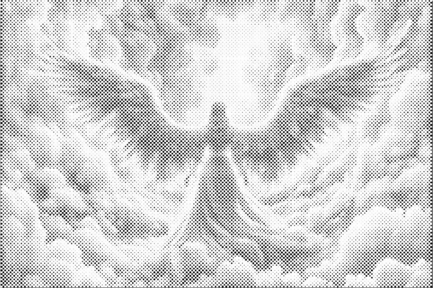 Tečkování Dotting Painting Anděl Nebe Křídla Mraky Velké 80 x 120 cm