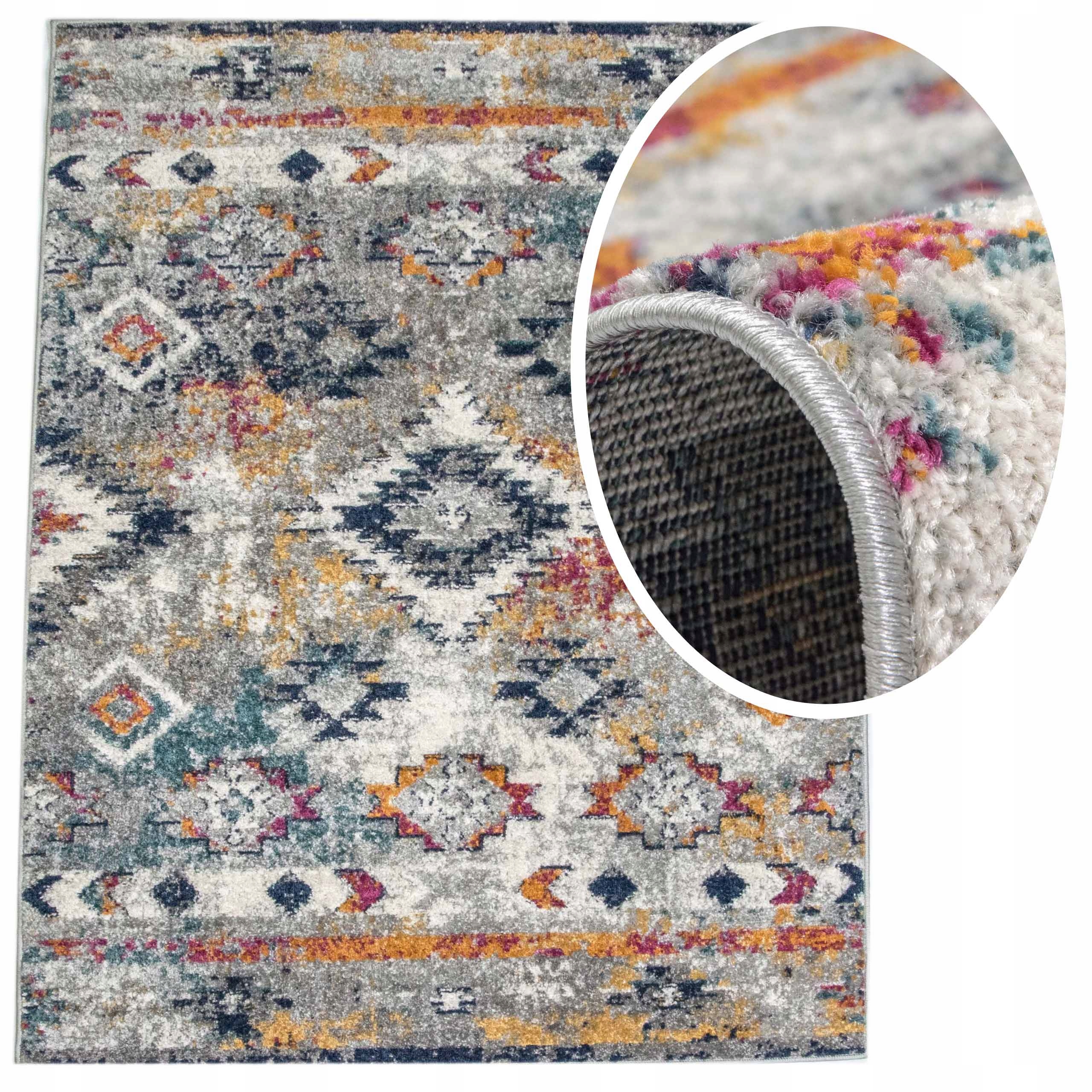 

Modny Dywan Do Pokoju Zanzibar Etno Boho 120x170