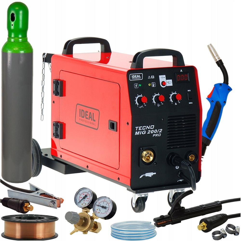 Ideal Spawarka inwertorowa Migomat 230V 400V Tecno Mig 200/2 Pro 200A 60%
