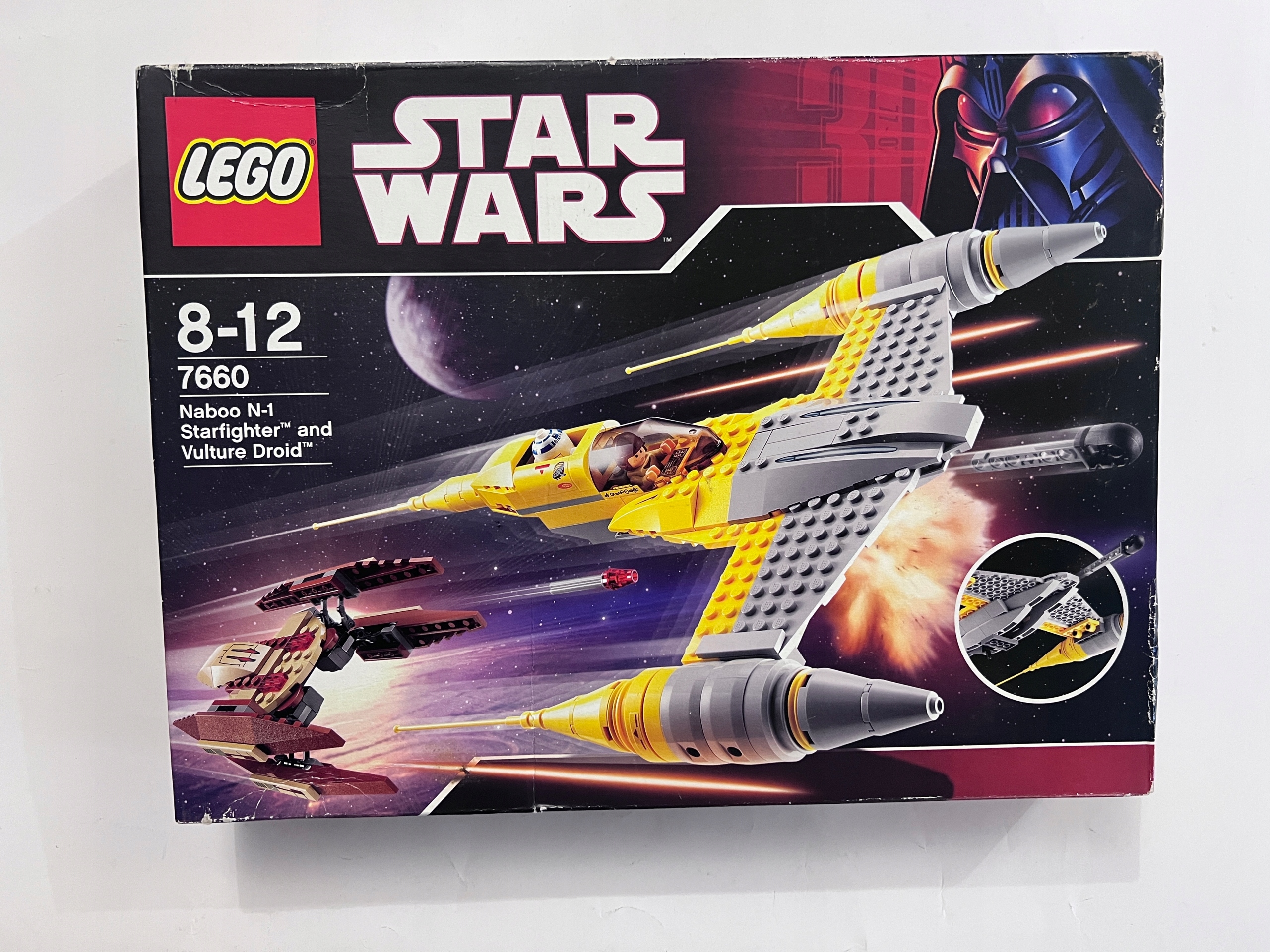 Lego 7660 Star Wars Naboo N-1 Starfighter unikat z 2007r