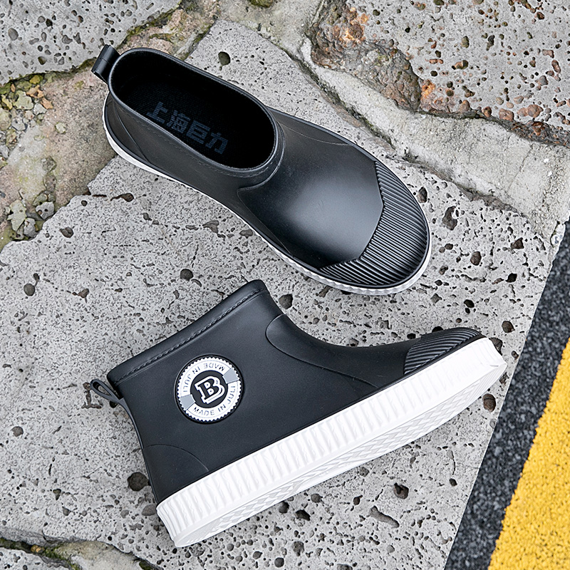 NOWOŚĆ MĘSKIE OCIEPLANE ODPINANY KRÓTKIE KALOSZE GUMOWCE 41 Model 3320