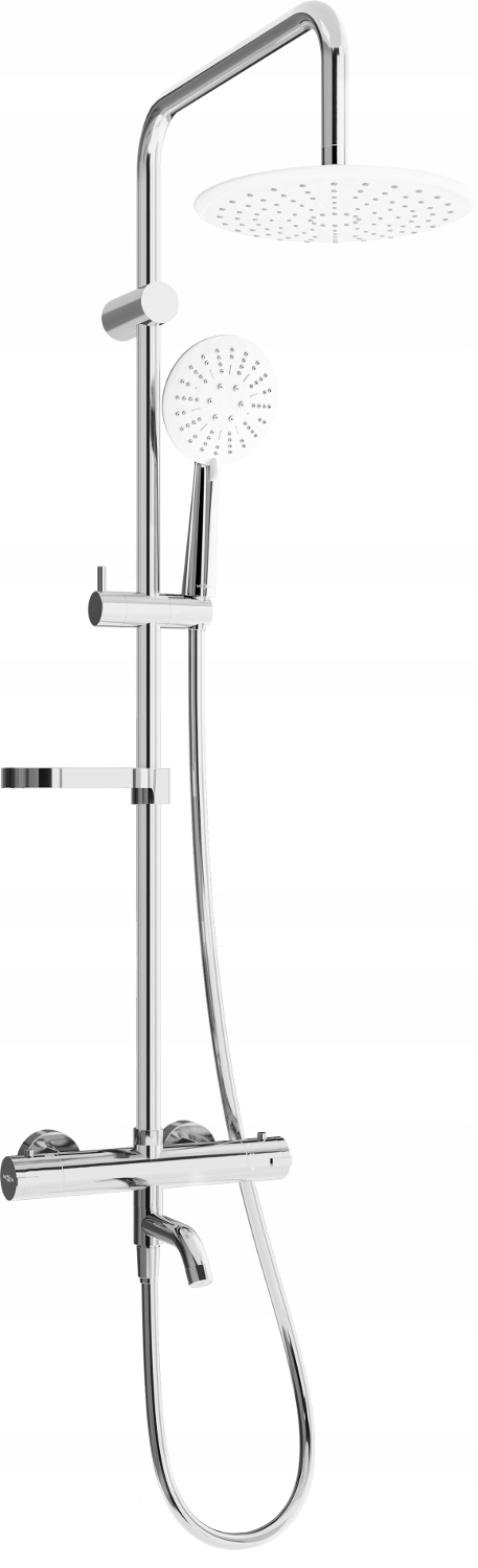 

Mexen KX67 Zestaw Wannowy Bateria Termostat Chrom