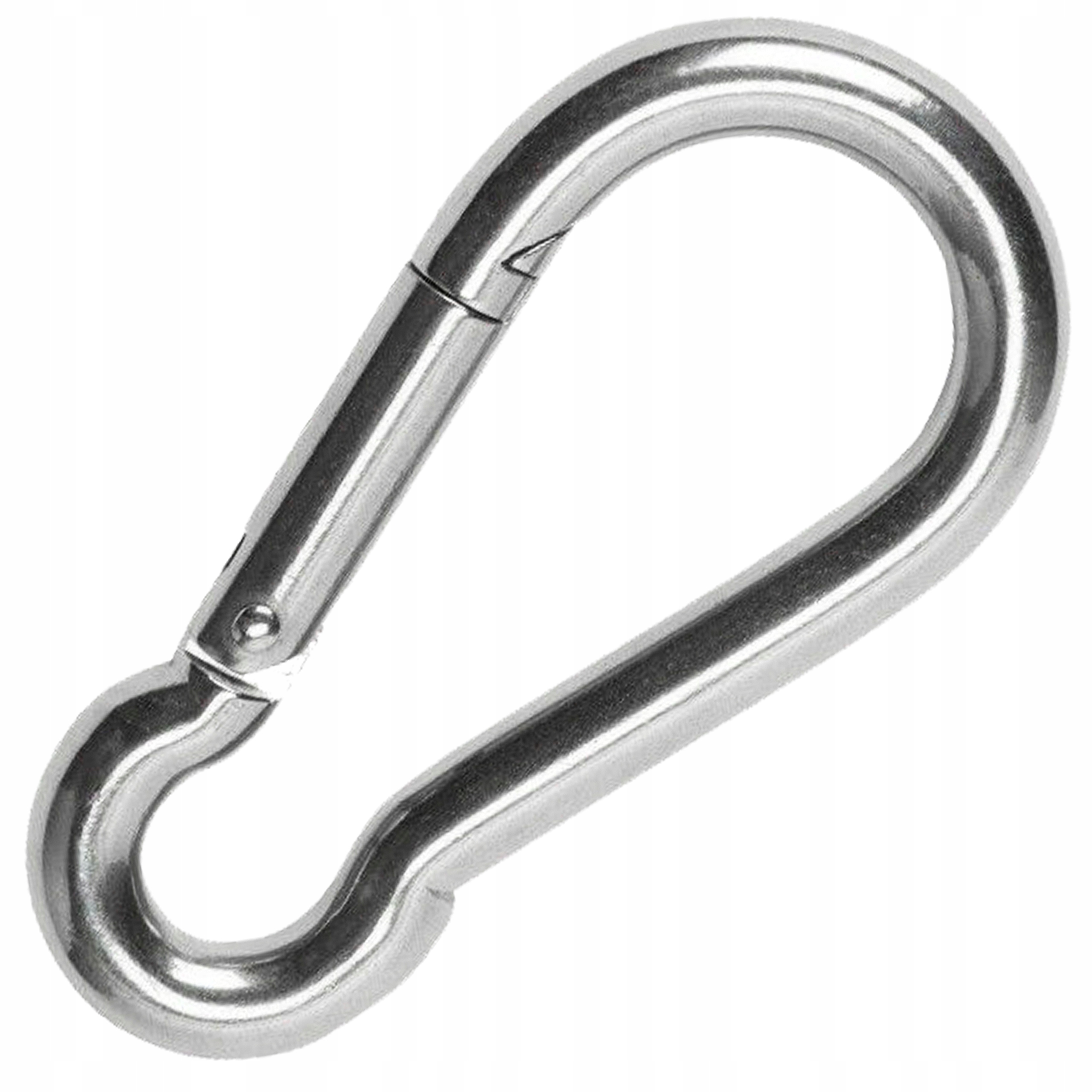 

Karabińczyk Karabinek Uchwyt Hamak 12 MM Inox
