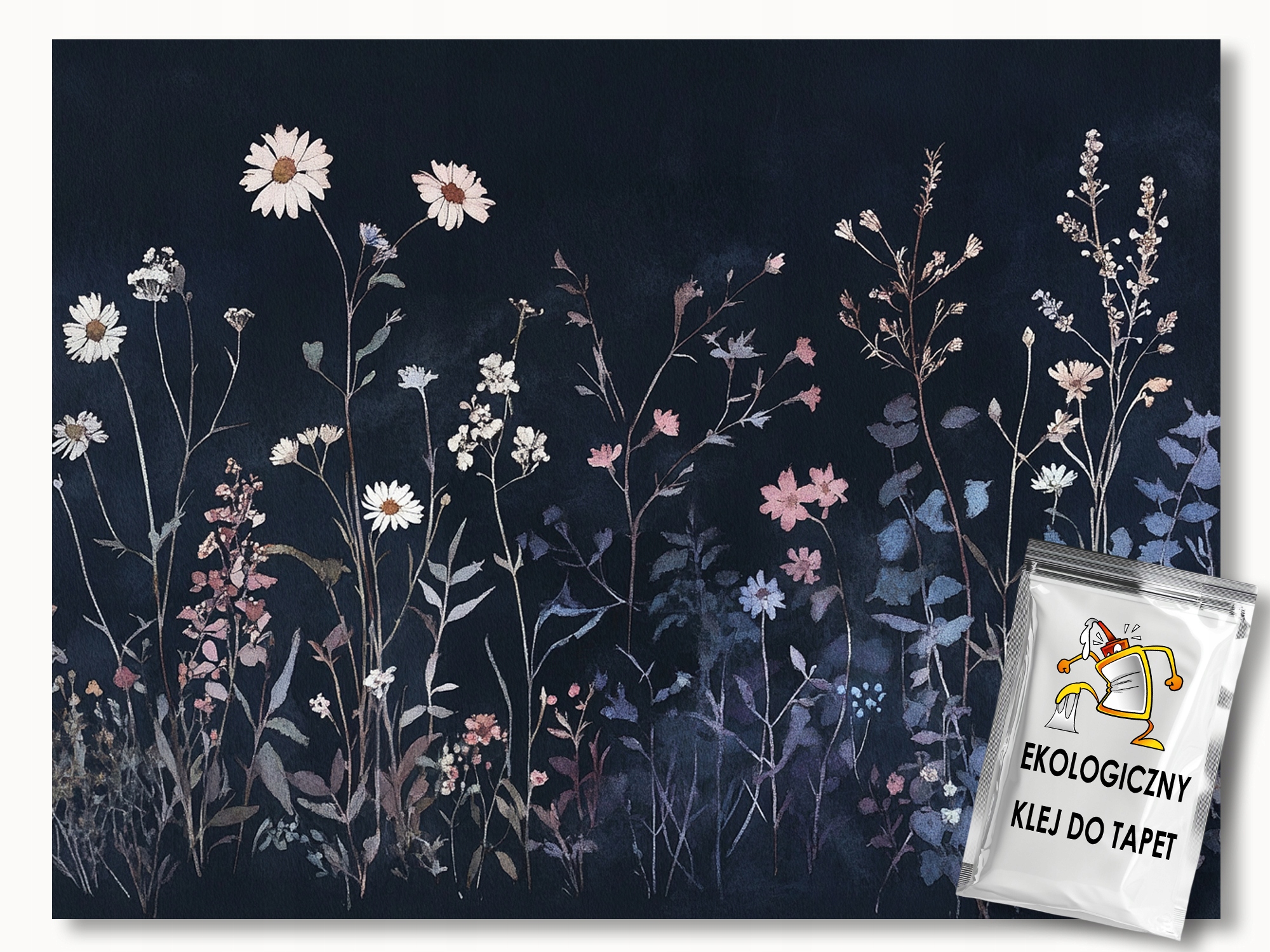 Fototapeta Flizelina Grafika Natura Záhrada Lúka Poľné Kvety 312x219 130g