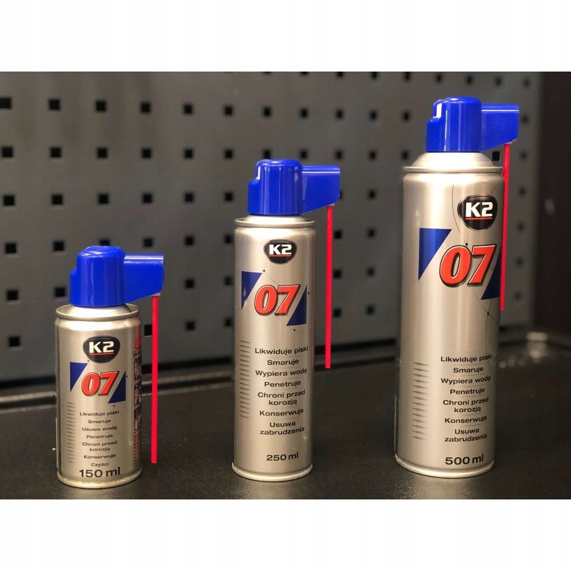 Smar wielofunkcyjny, odrdzewiacz K2 07 250 ML