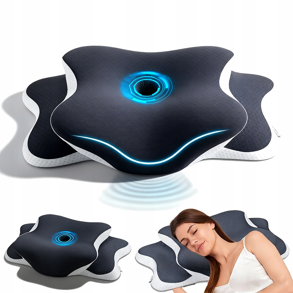 Poduszka Z Pianki Memory Kształt Motyla Ergonomiczna Miękkie