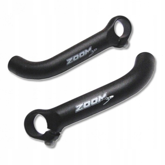 2 x ROGI KIEROWNICY ZOOM MT-30A 116,5mm ALU 3D CZARNY MAT