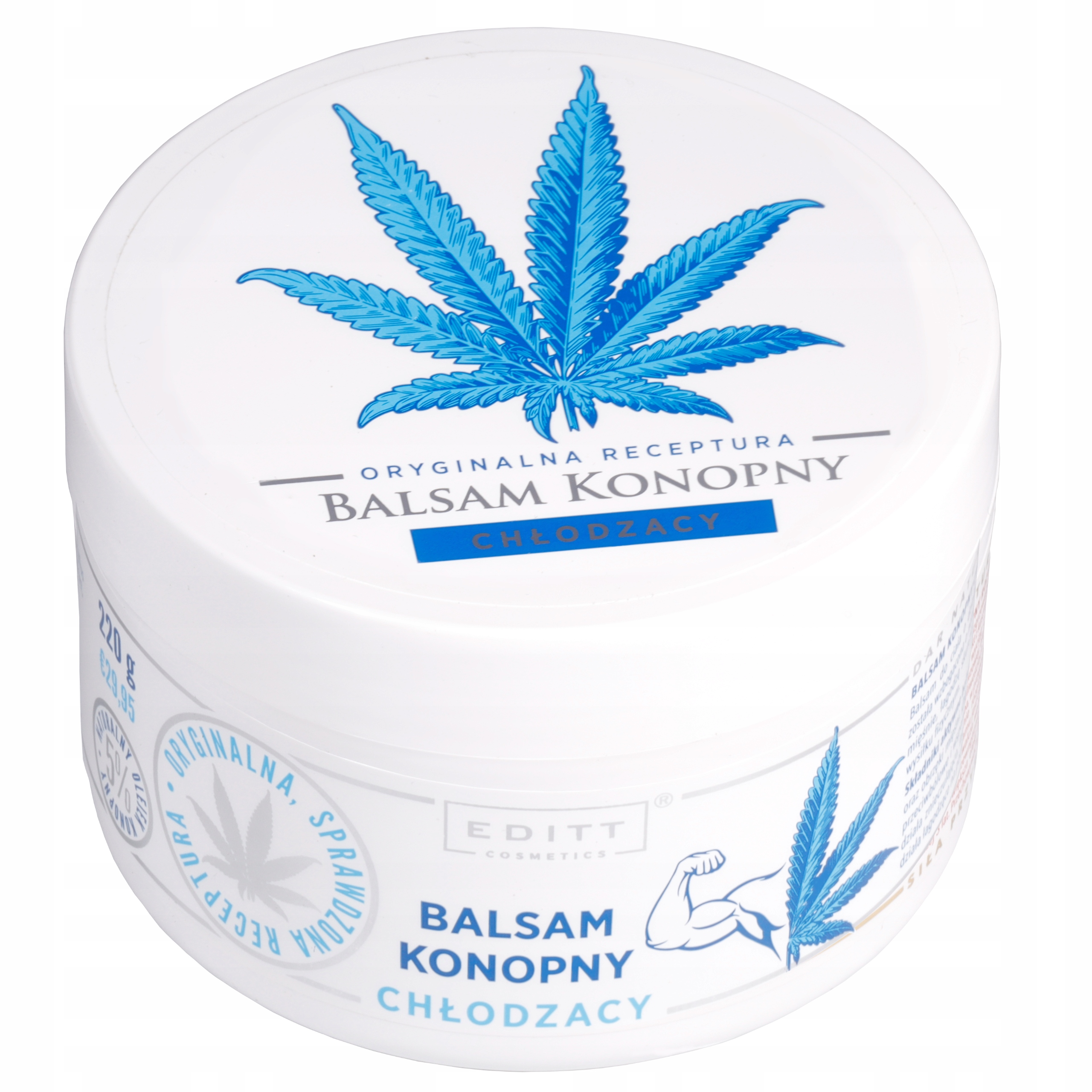 

Editt Balsam konopny chłodzący_Krem na bóle