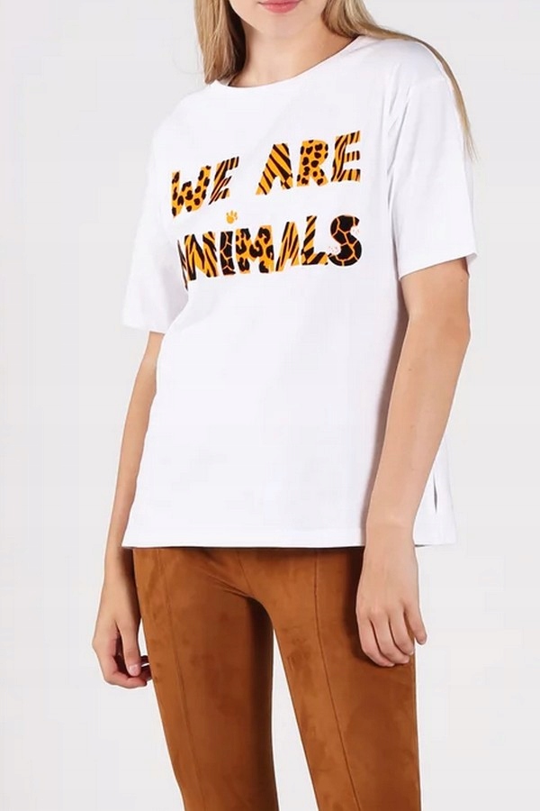 

Desigual Bluzka t-shirt Nala M 38 luźna