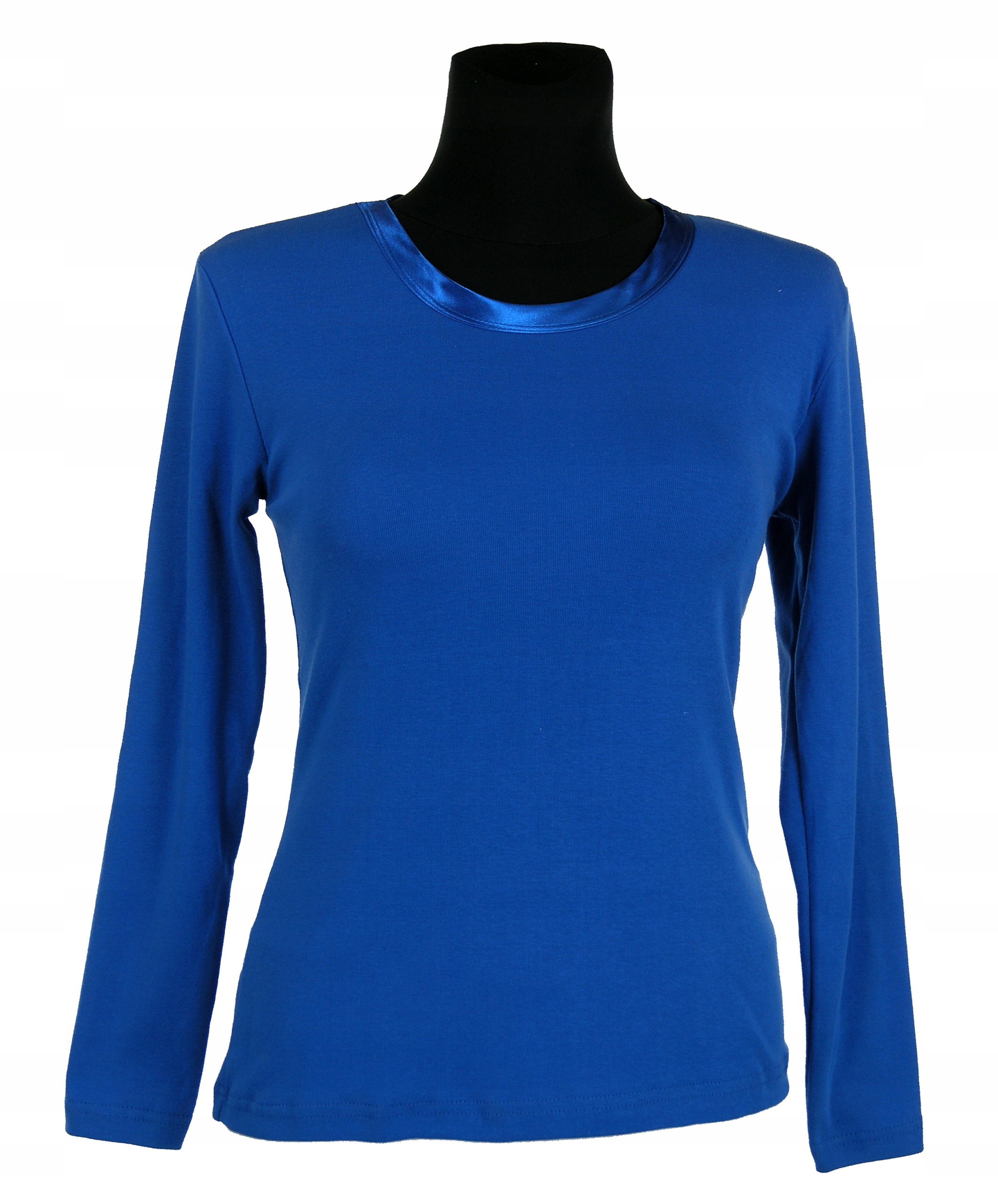 BLUZKA TOP JERSEY BAWEŁNA KOBALT CHABER L 40/42