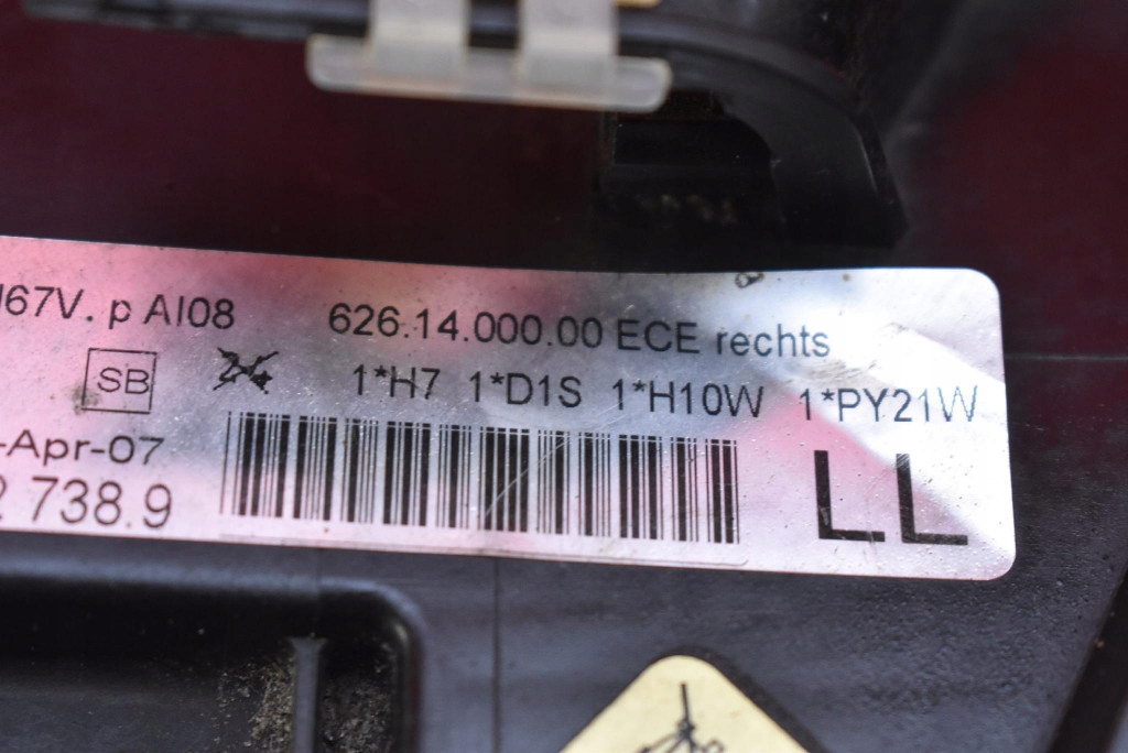 REFLEKTOR rechts Licht vorne BI-XENON EU 6942738 BMW E90 E91 04-10