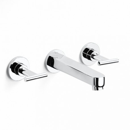 Batéria Roca Moai podomietková nástenná umývadlová s výtokom 155 mm