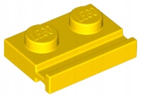 

Lego 32028 Płytka Prowadnica 1x2 żółta Nowa (1g)