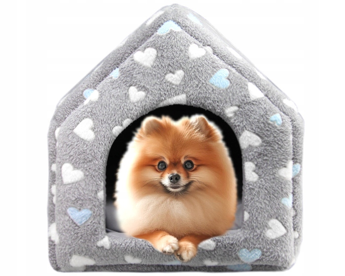 Levně Domeček Budka Pelíšek domeček pro psa špic miniaturní pomeranian maltézský