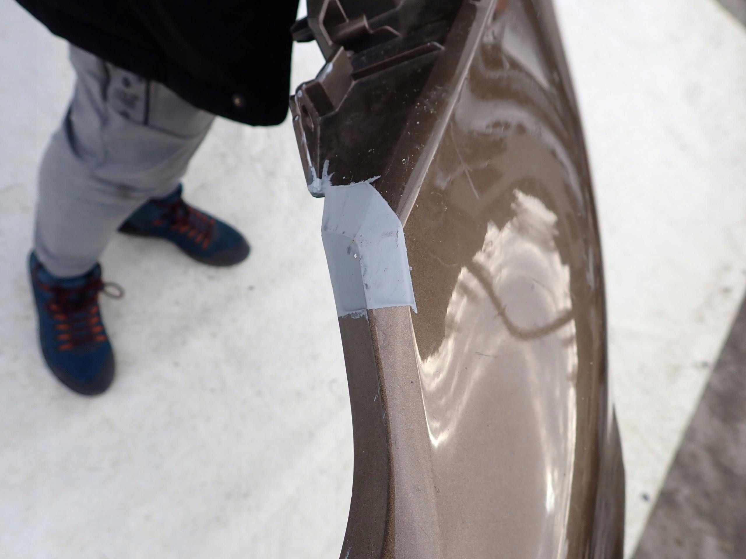 RENAULT CAPTUR e 1 LIFT 17-19 Paraurti Anteriore