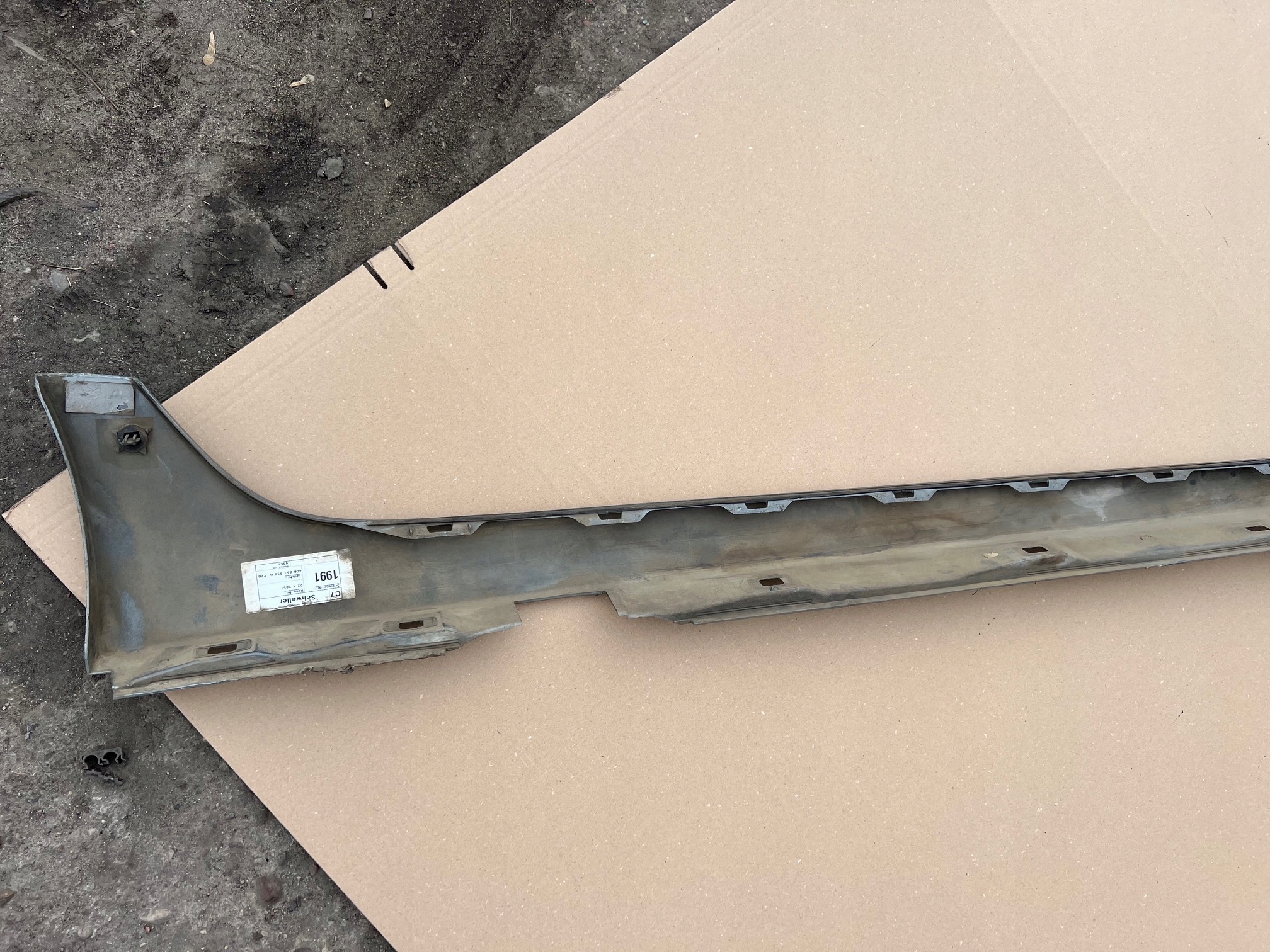AUDI A6 C7 LY7G moulding cap threshold left threshold left 4G0853855G