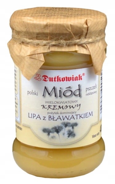 Dutkowiak Med Lipa s blavatkou 400 g