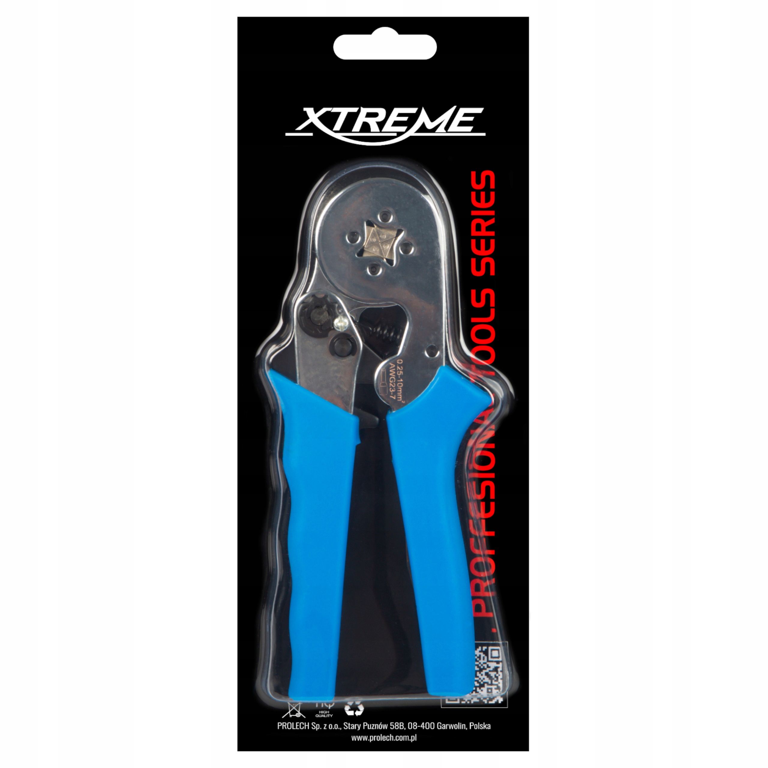 ZACISKARKA KONEKTORÓW KOŃCÓWEK PRZEWODÓW 0,25 Model YAC-8 HY-UD64