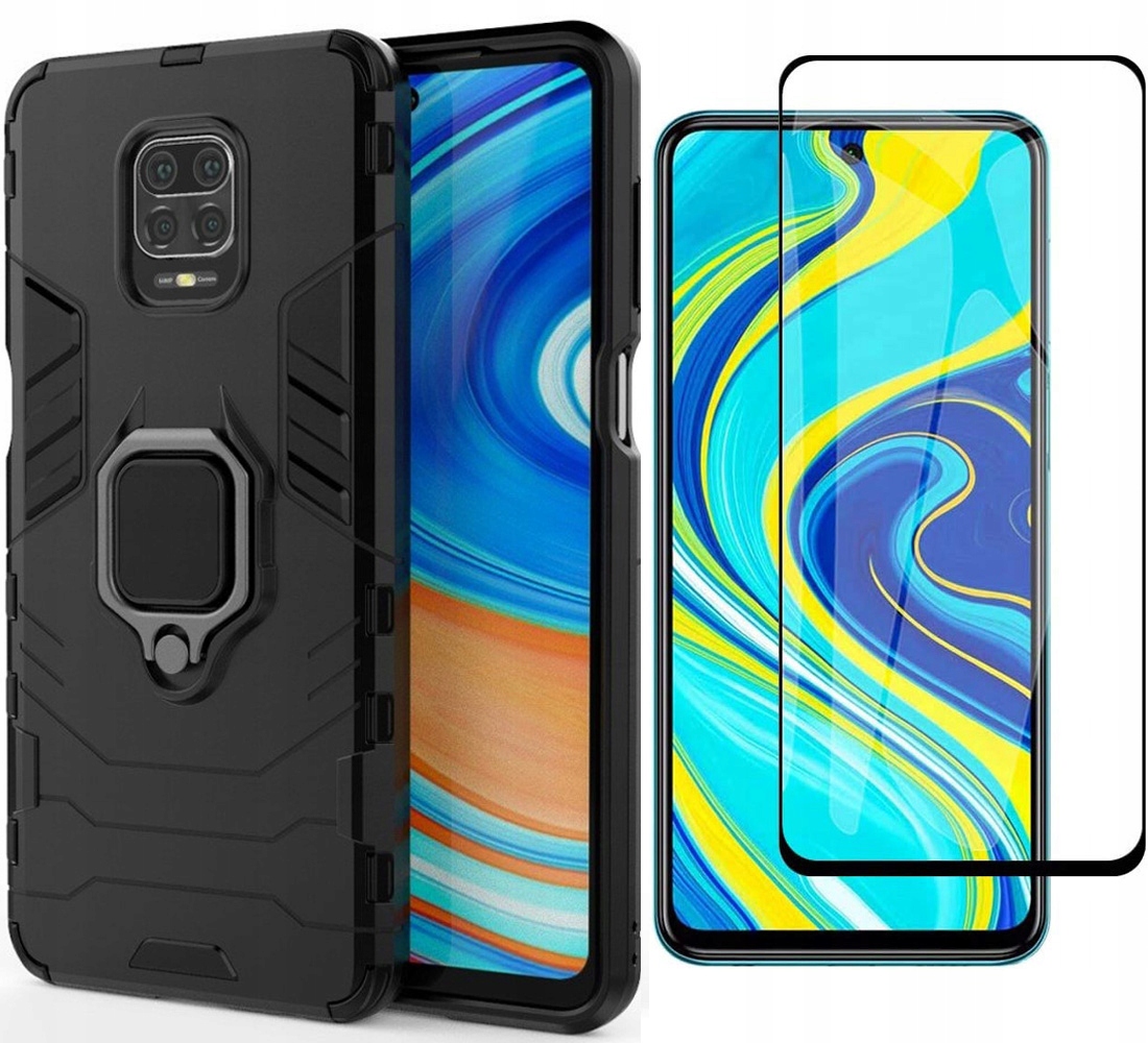 

Etui X-ring Pancerne Do Redmi Note 9S/9 Pro +szkło