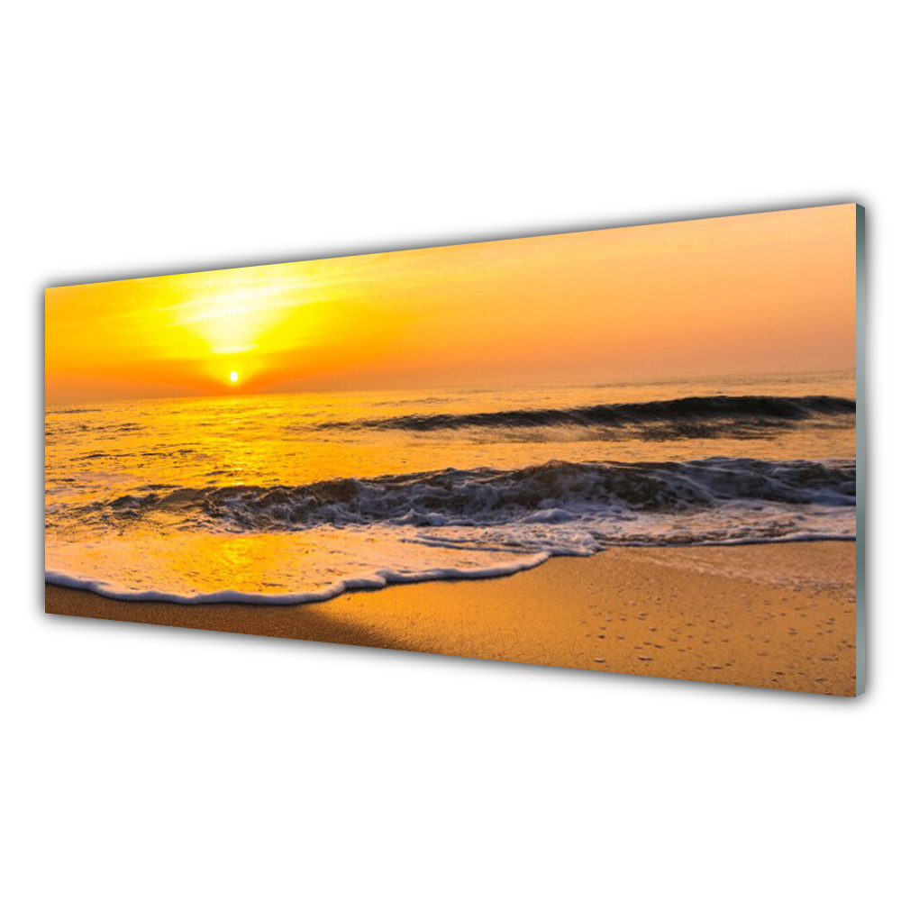 

Fotoobraz akryl nowoczesny 125x50 Morze Krajobraz
