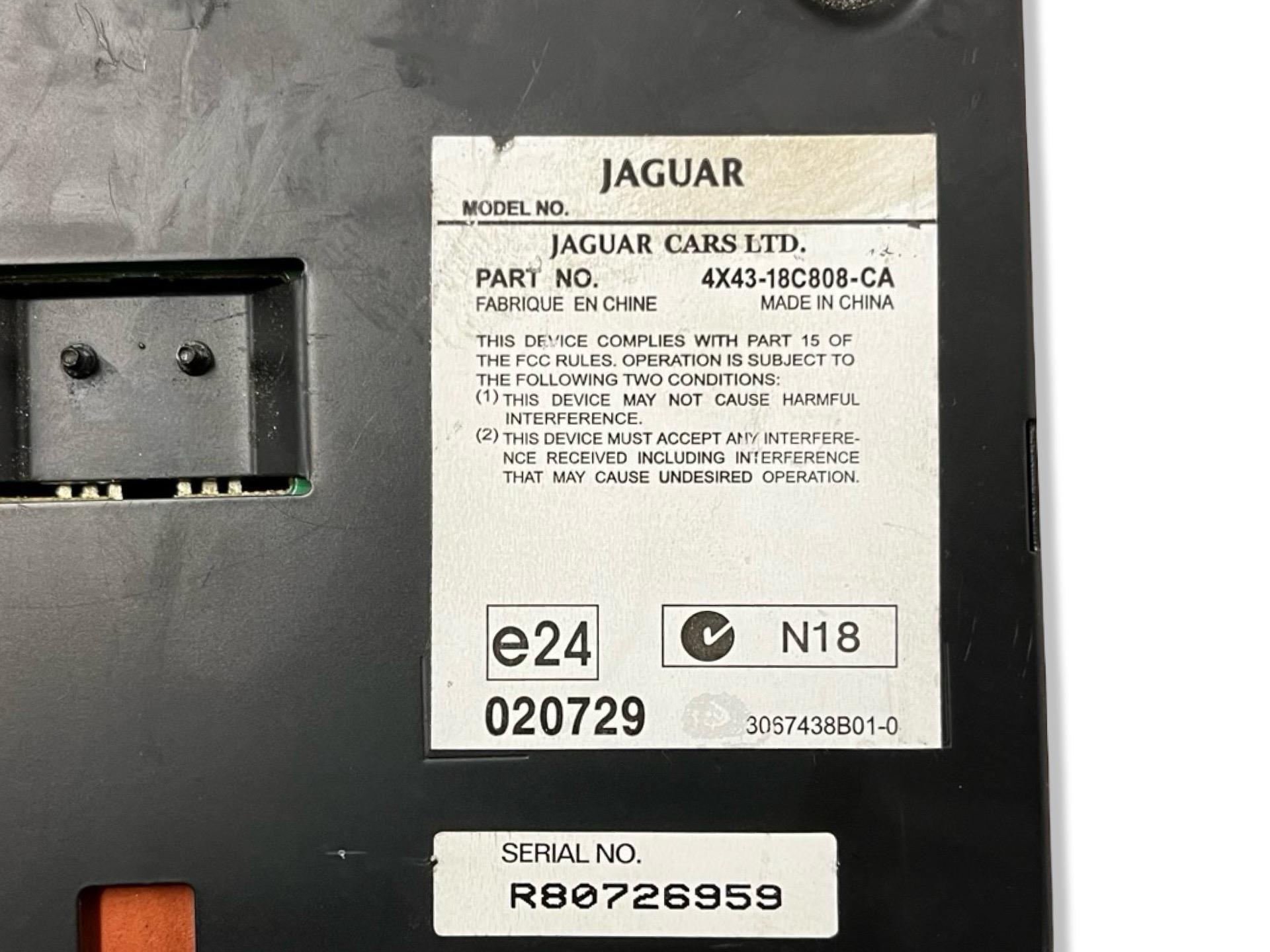 AMPLIFICATORE radia Jaguar X-Type facelift 2008 4X43-18C808-CA