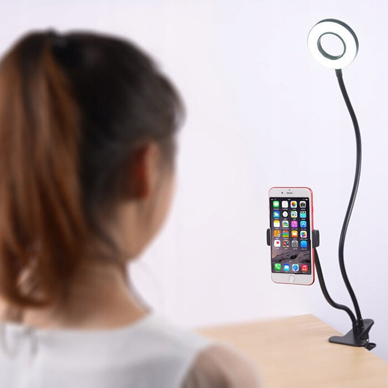 LAMPA DO SELFIE LED LAMPKA TELEFONU PIERŚCIENIOWA Źródło światła LED