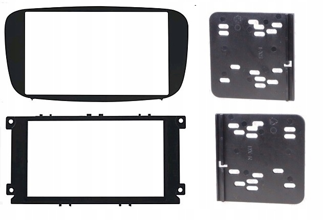 RAMKA RADIOWA FORD C-MAX OD 2007 ANTRACYT MET 2DIN