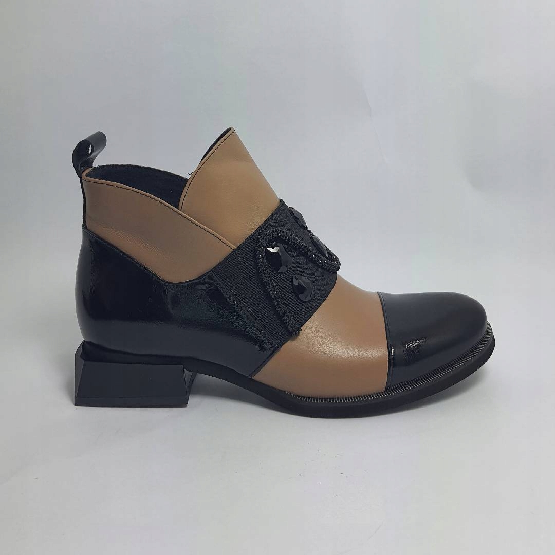 Dámské kotníkové boty Higo 2465 cappucino 41