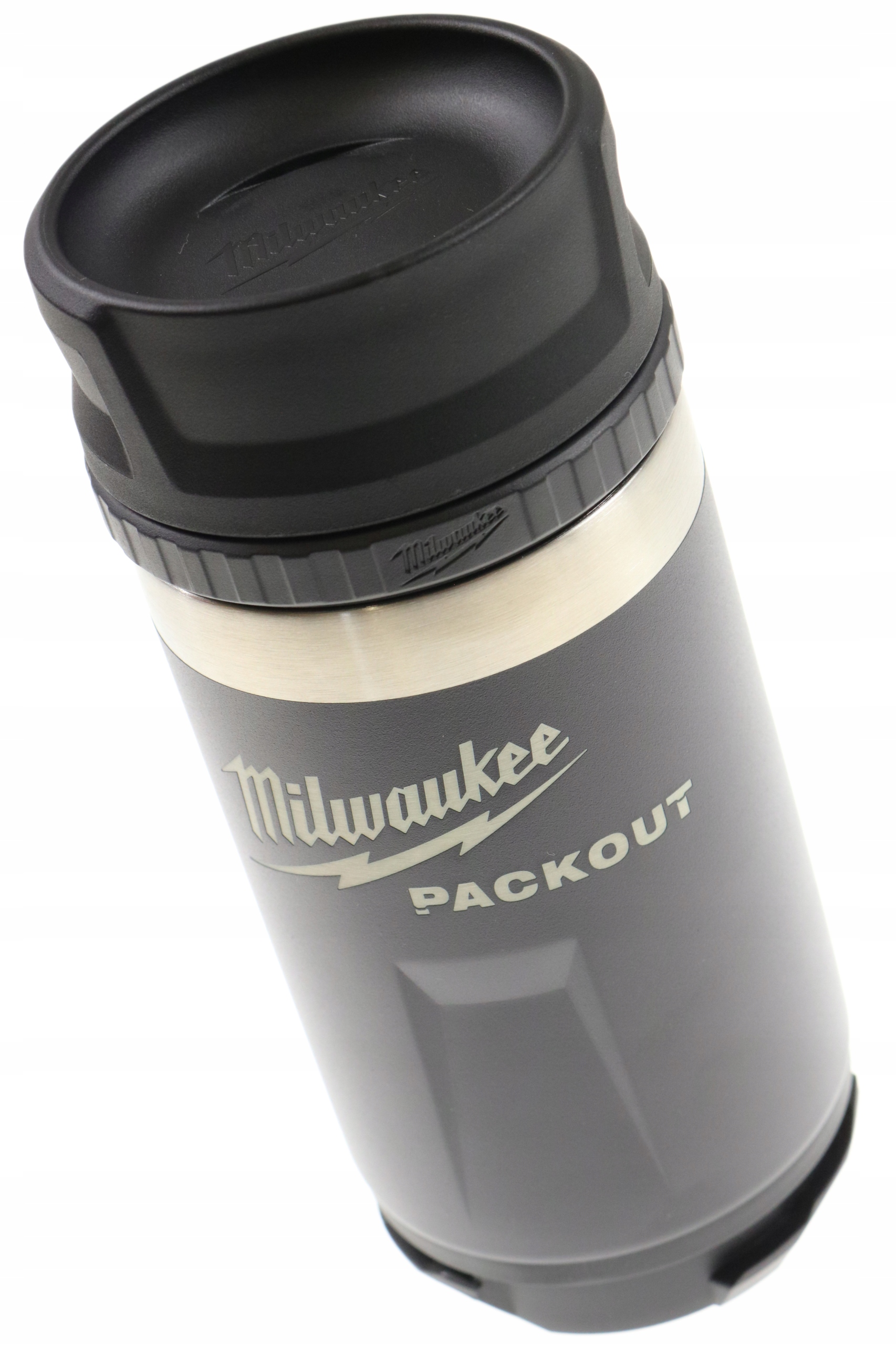 Butelka Termiczna Termos Mały Z Pokrywką Czarny 355ML Packout Milwaukee