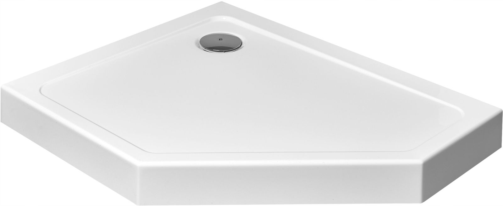 Brodzik prysznicowy 100x80 cm L Doros Pt E Compact