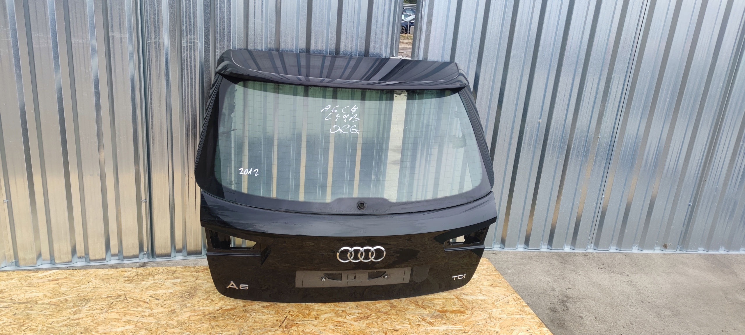 boot doors rear part AUDI A6 C7 AVANT/KOMBI LY9B ORG