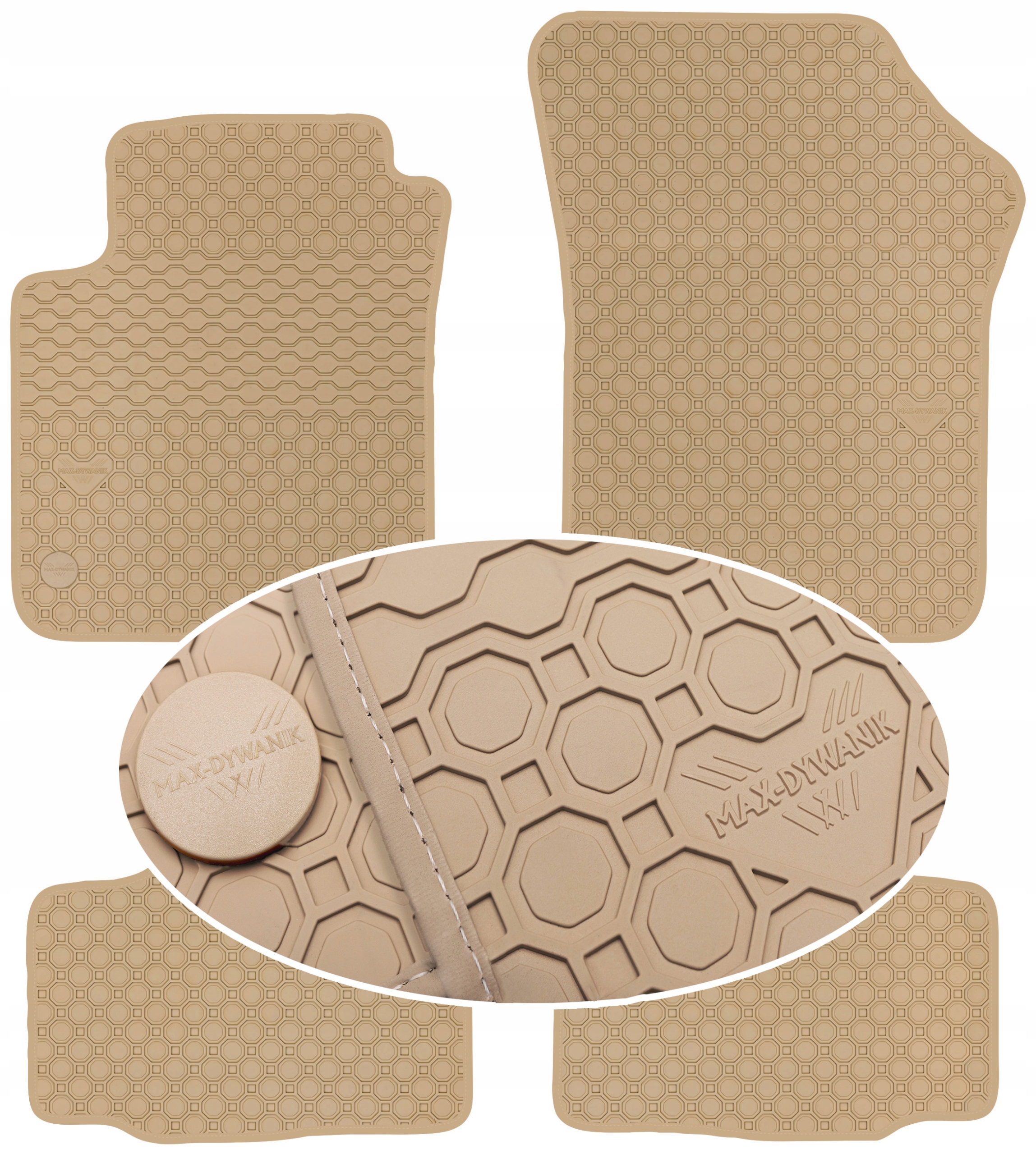 Vw Up 2012-2020 Gumové rohože