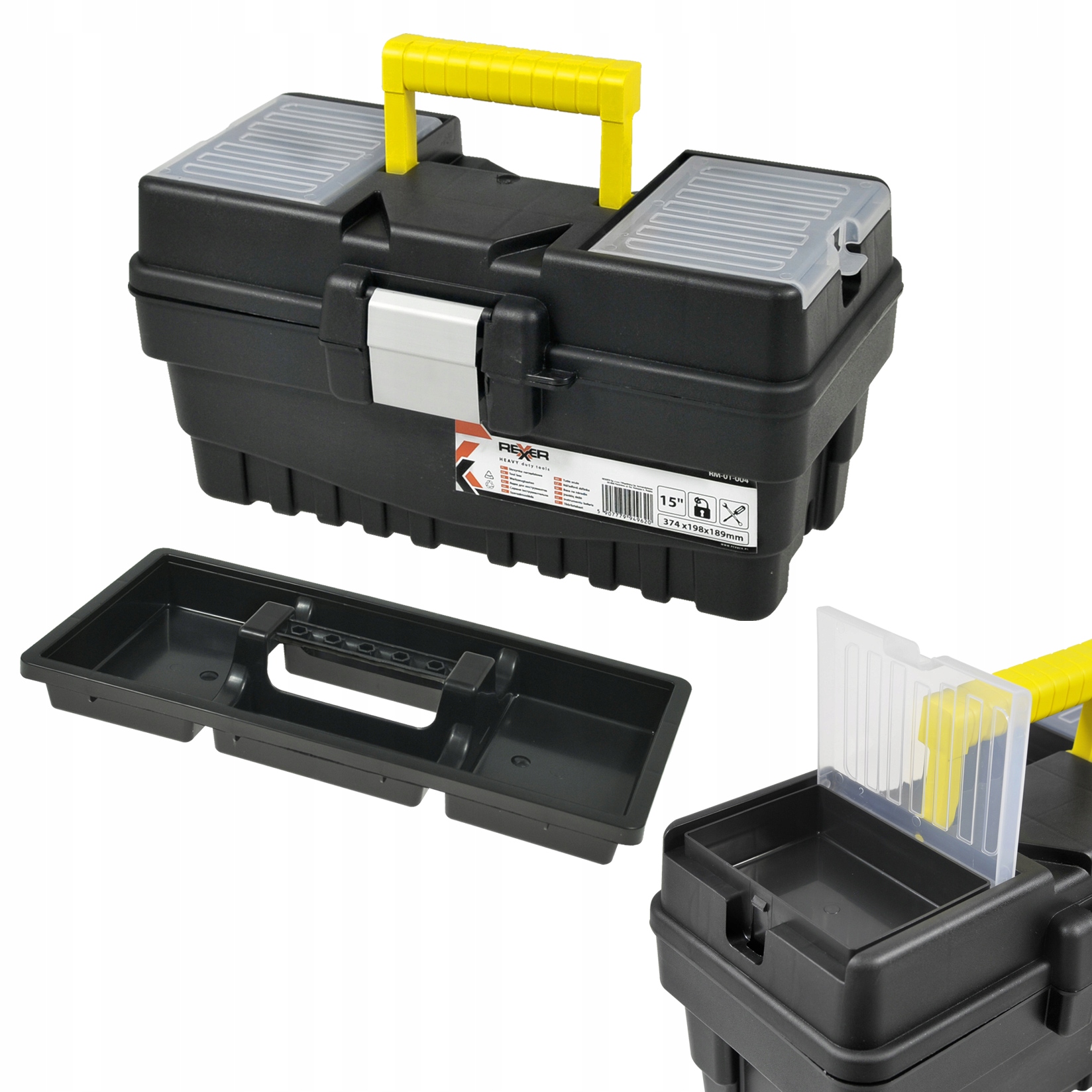 

Skrzynka narzędziowa organizer 15"